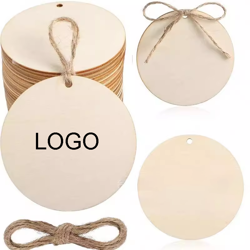 Wooden DIY Hanging Tags