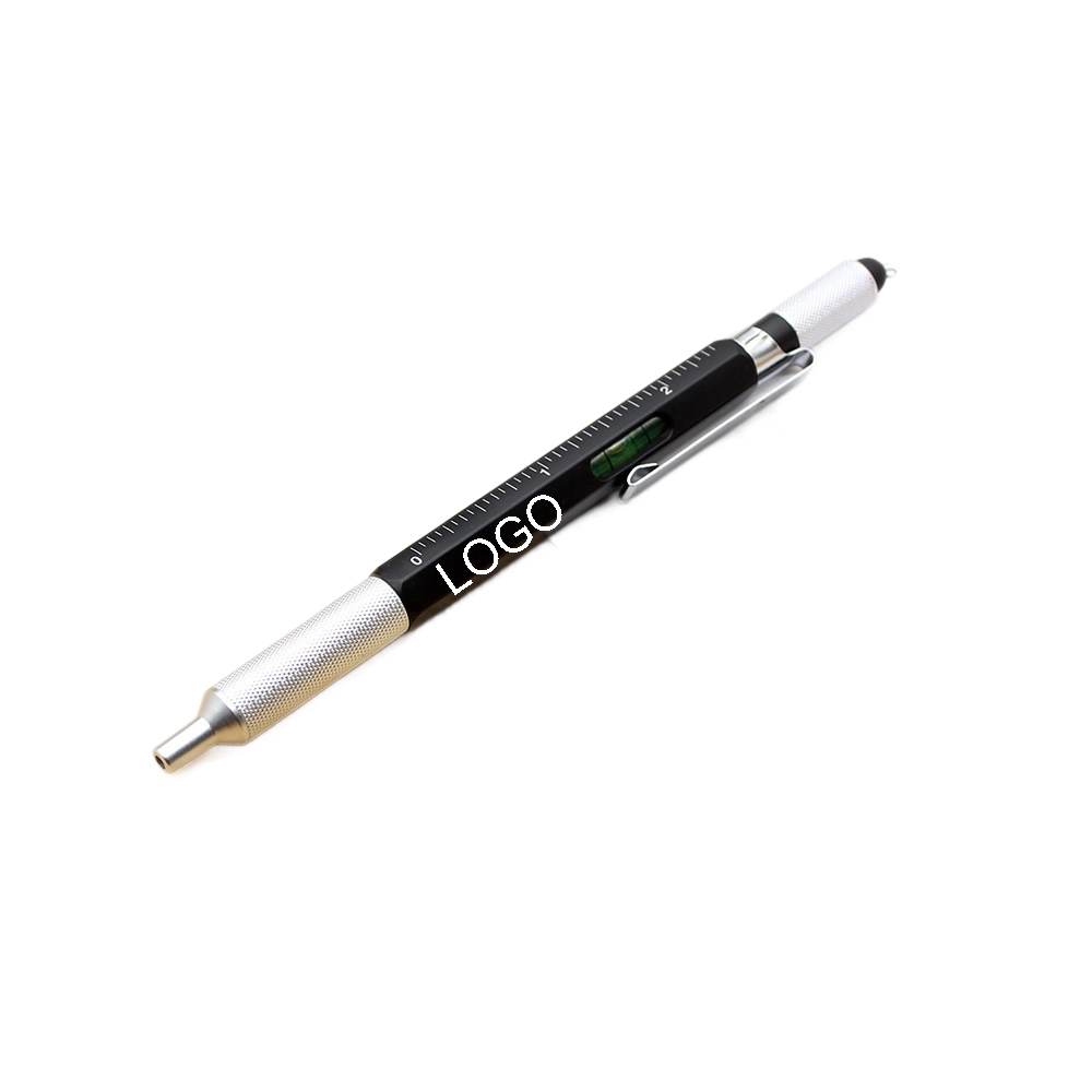 Metal Multi-Function Ballpoint Pen with Stylus & Screwdriver