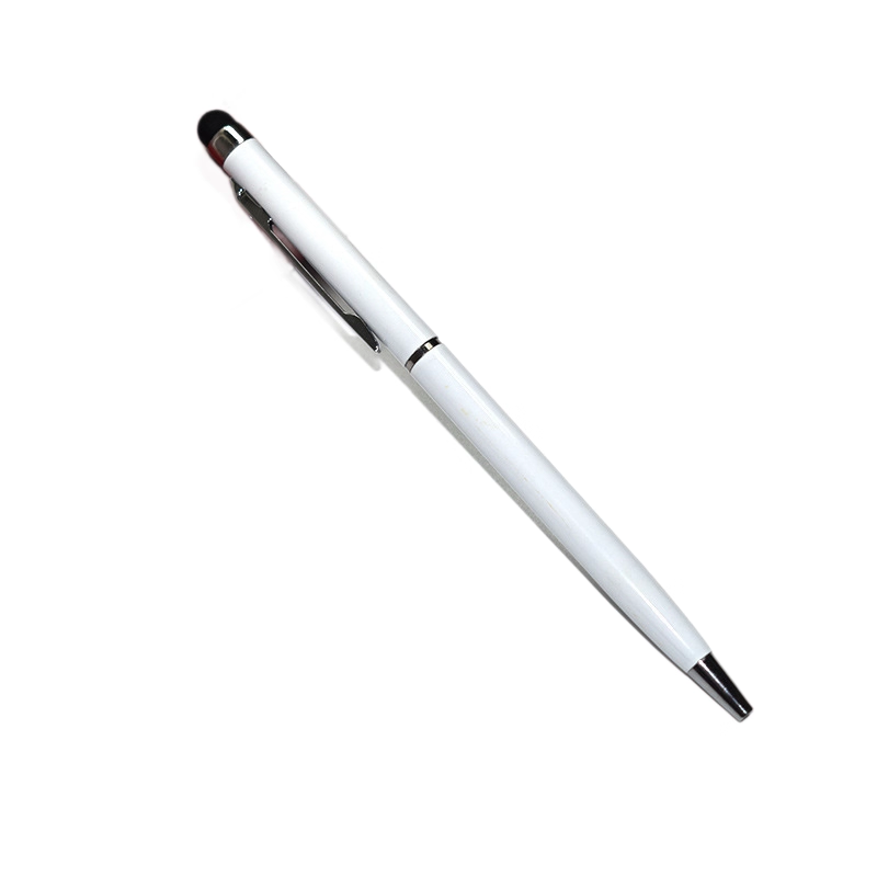 Metal Ballpoint Pen With Stylus