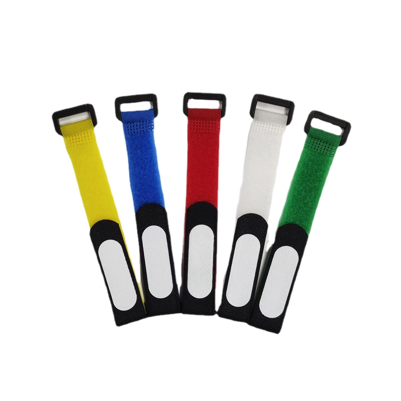 Nylon Hook and Loop Strap with Writeable Surface