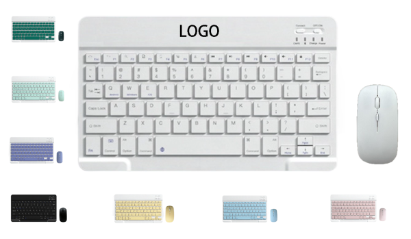 Rechargeable Wireless Keyboard Mouse Combo