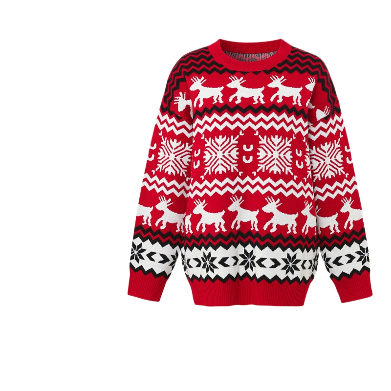 Custom Women's Ugly Jacquard Sweater