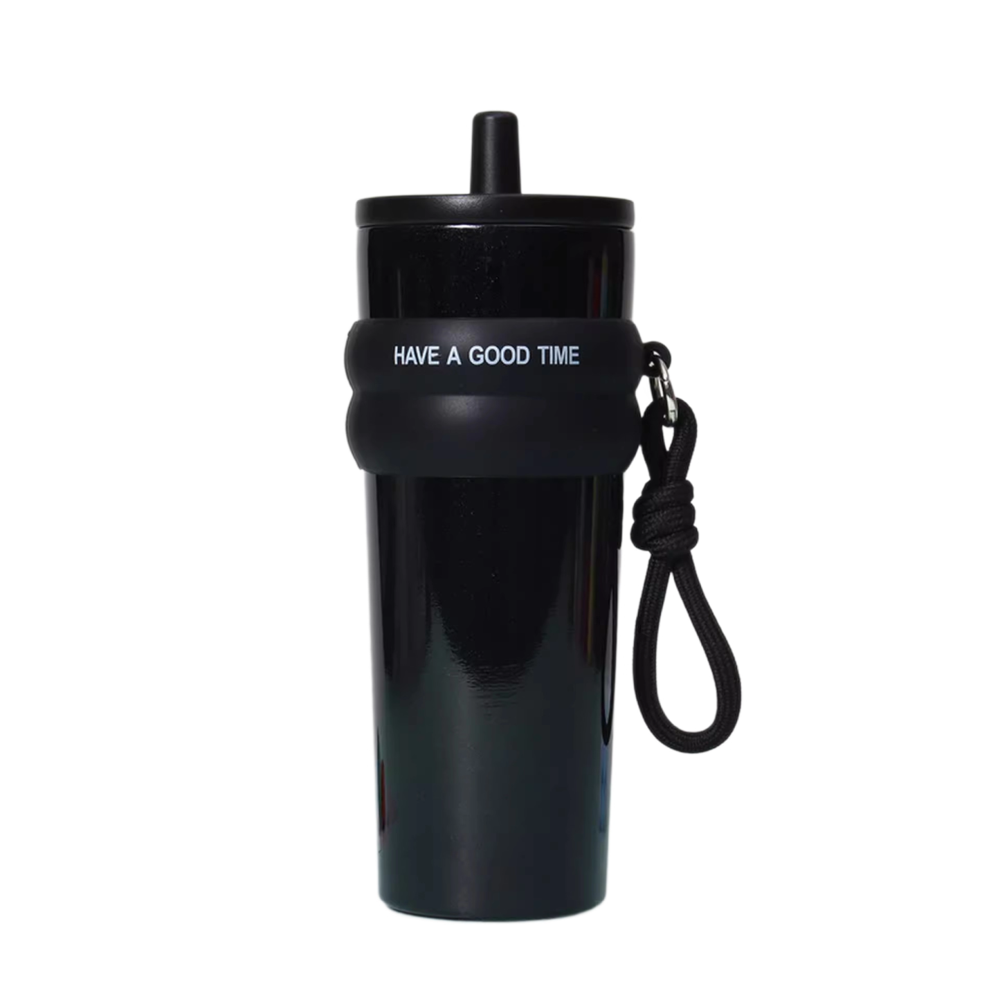 40oz Stainless Steel Insulated Car Cup W/ Straw