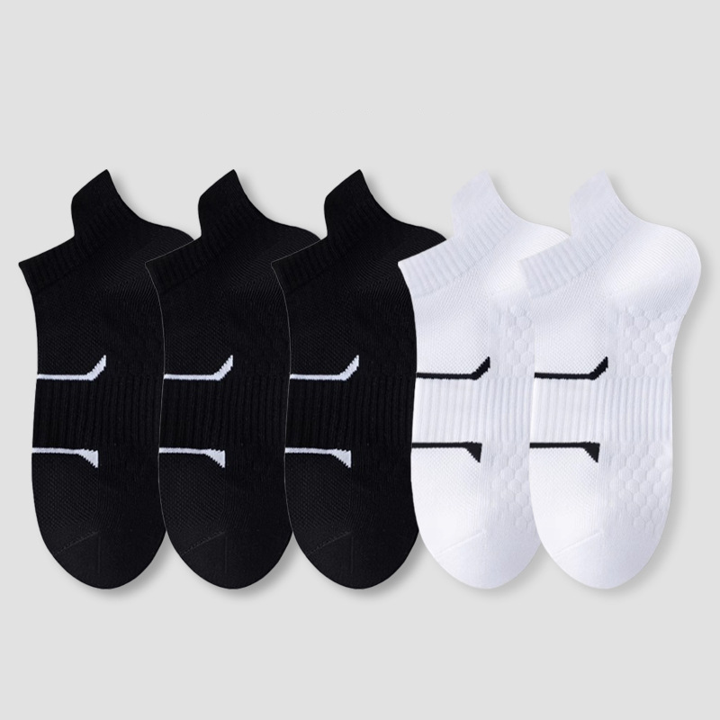 Cooling Athletic Socks [5-Pack] – Antibacterial, Moisture-Wicking, for Running, Training, and Everyday Summer Wear