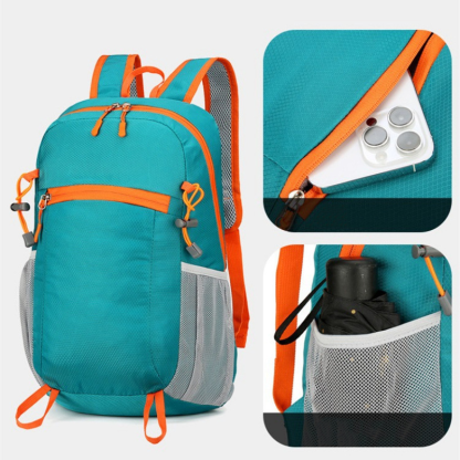 Waterproof Foldable Backpack – Ultralight Daypack for Hiking, Travel, Biking & More