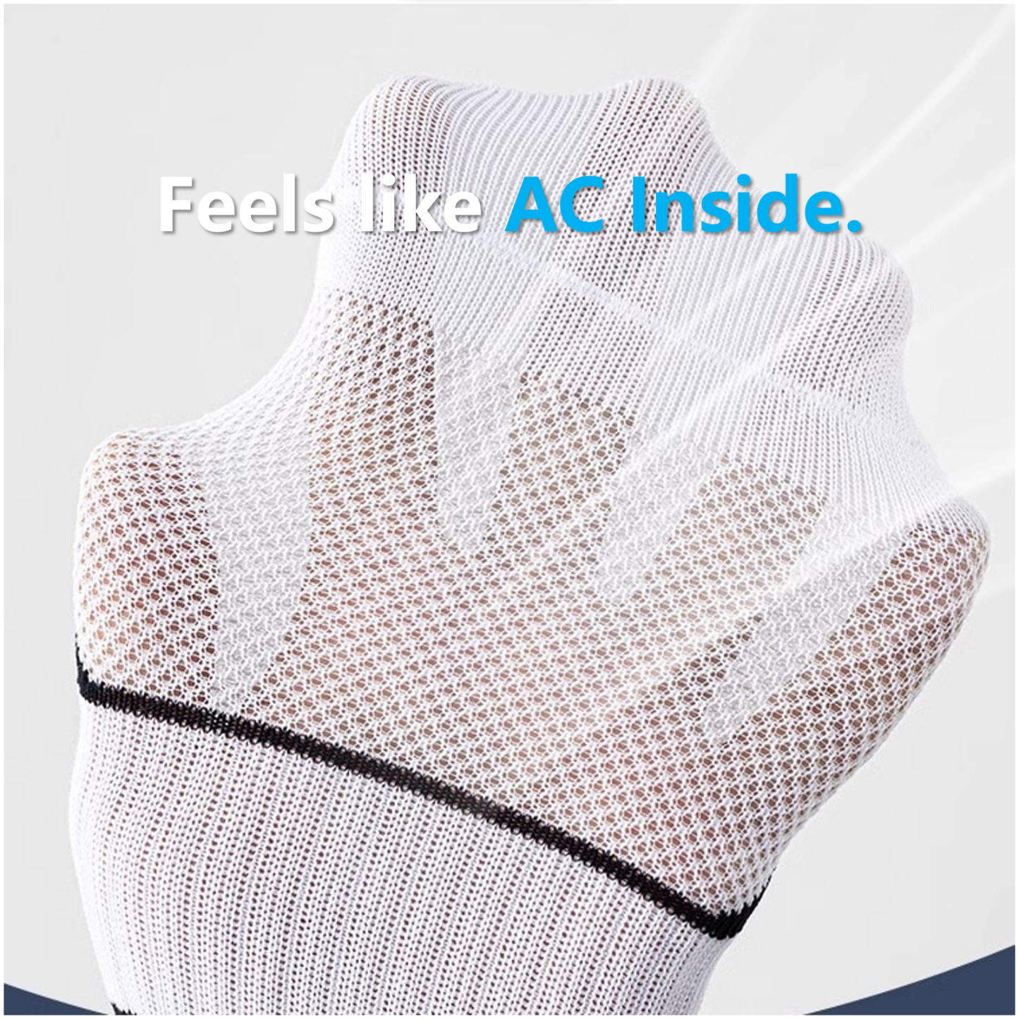 Cooling Athletic Socks [5-Pack] – Antibacterial, Moisture-Wicking, for Running, Training, and Everyday Summer Wear