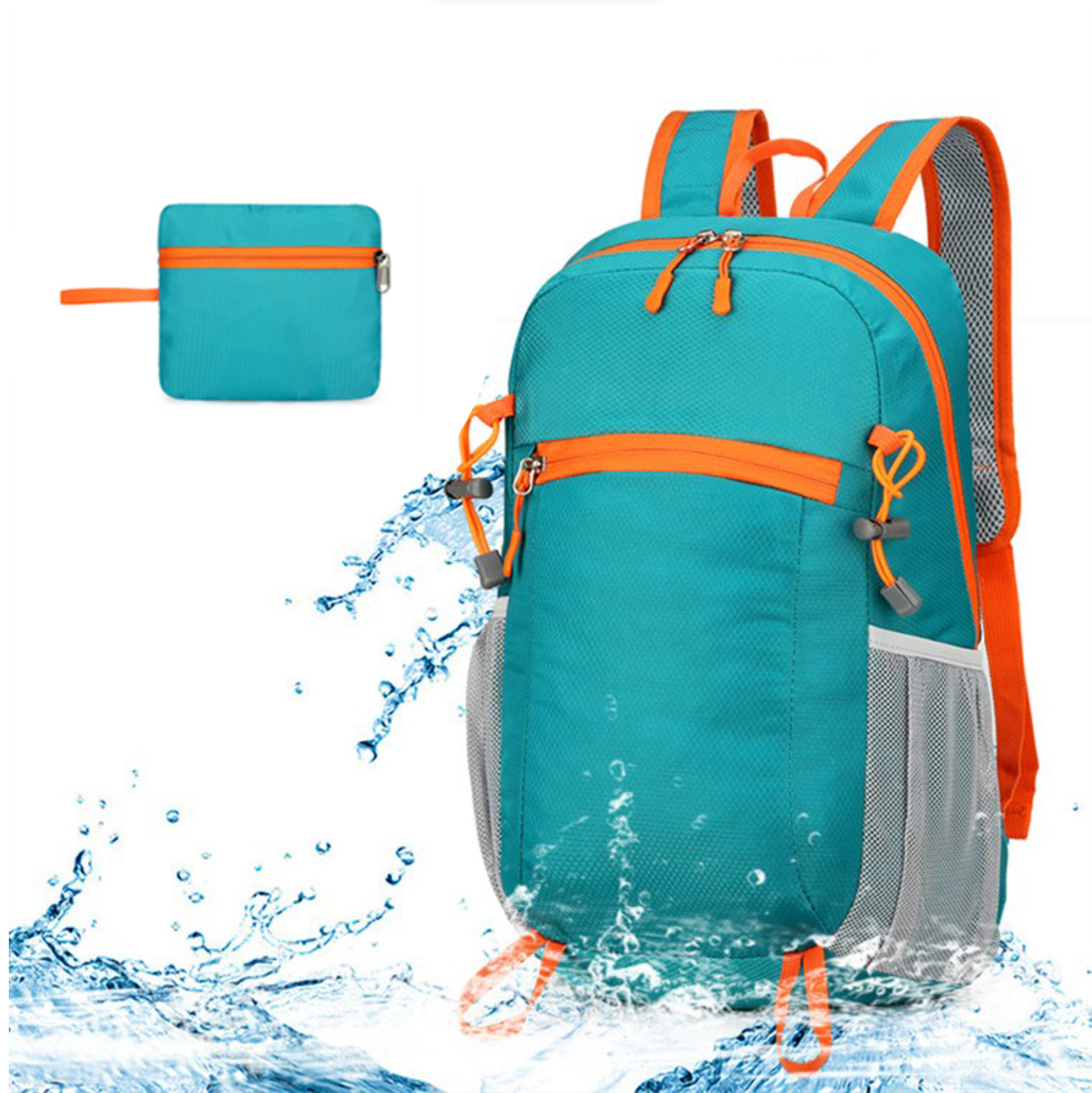 Waterproof Foldable Backpack – Ultralight Daypack for Hiking, Travel, Biking & More