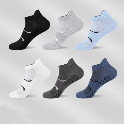 Cooling Athletic Socks [5-Pack] – Antibacterial, Moisture-Wicking, for Running, Training, and Everyday Summer Wear