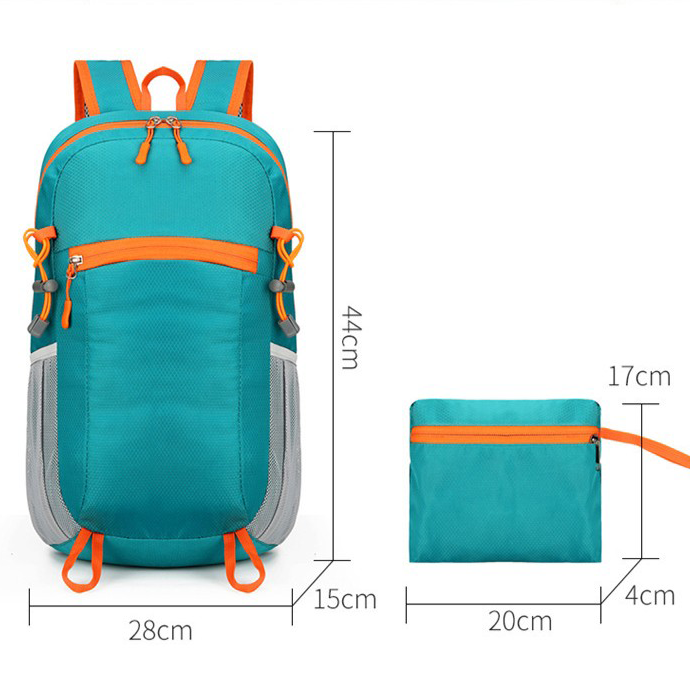 Waterproof Foldable Backpack – Ultralight Daypack for Hiking, Travel, Biking & More