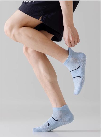 Cooling Athletic Socks [5-Pack] – Antibacterial, Moisture-Wicking, for Running, Training, and Everyday Summer Wear