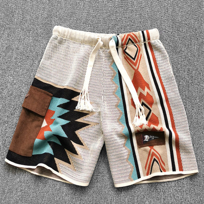 Cooling Men's Summer Cargo Shorts – Breathable Loose-Fit Knee-Length Multi-Pocket Outdoor Khaki Shorts