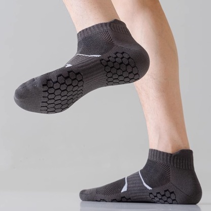 Cooling Athletic Socks [5-Pack] – Antibacterial, Moisture-Wicking, for Running, Training, and Everyday Summer Wear