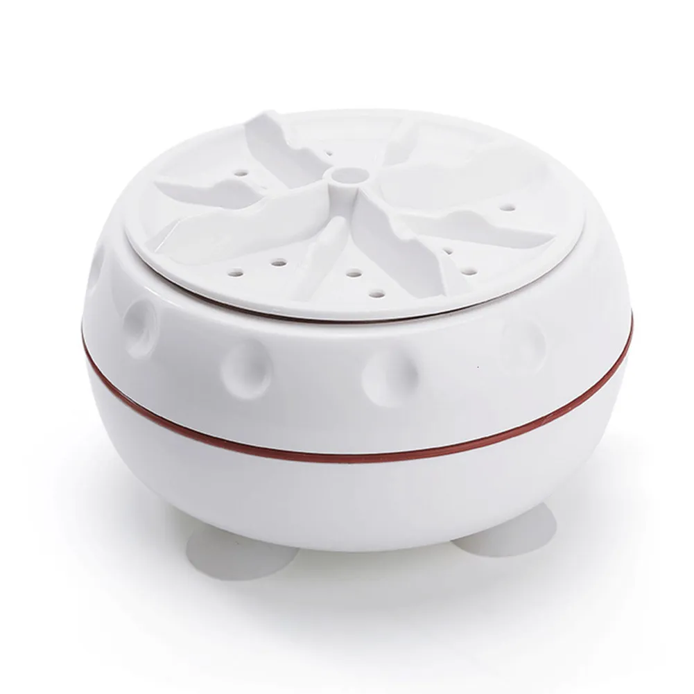 Compact Ultrasonic Washing Machine - Portable Mini Clothes Washer for Travel, Camping, Apartments