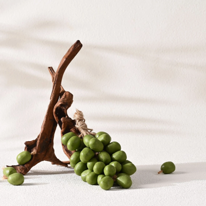 Cold-Processed Jasmine-Scented Grape Cluster Artisan Soap