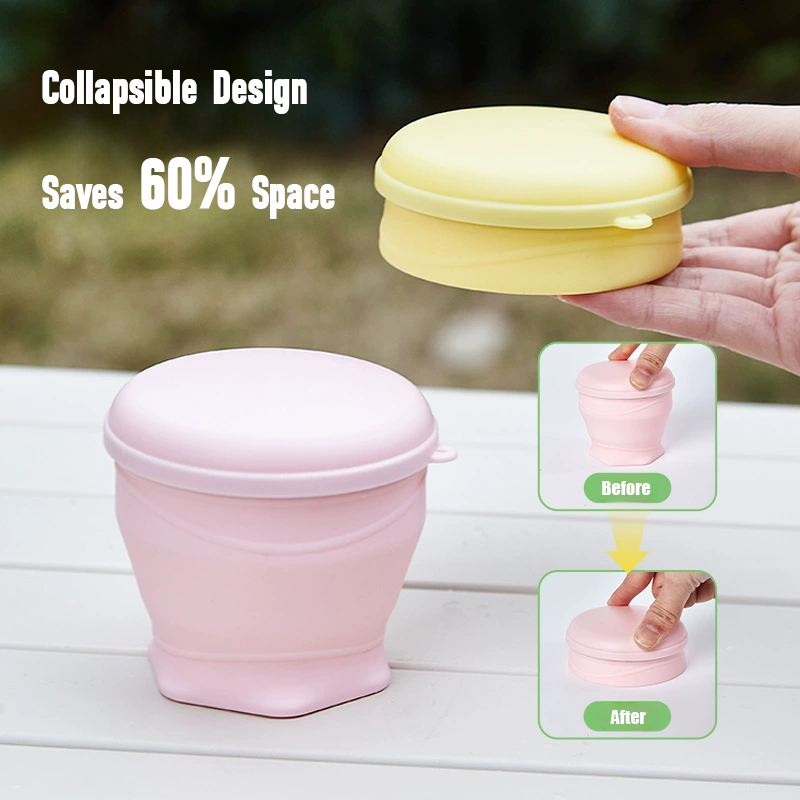 50% OFF New Arrivals - Safe Collapse Silicone Travel Cup (180ML)