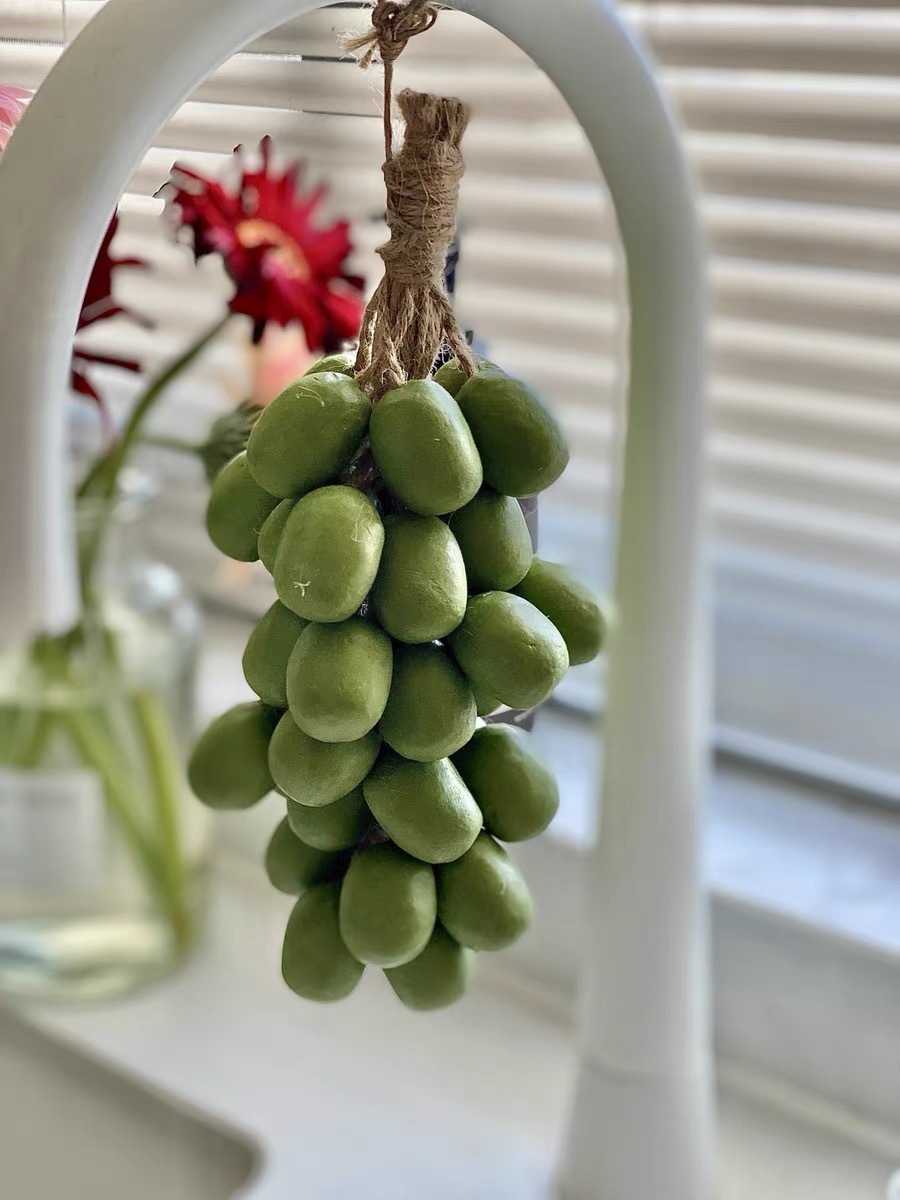 Cold-Processed Jasmine-Scented Grape Cluster Artisan Soap