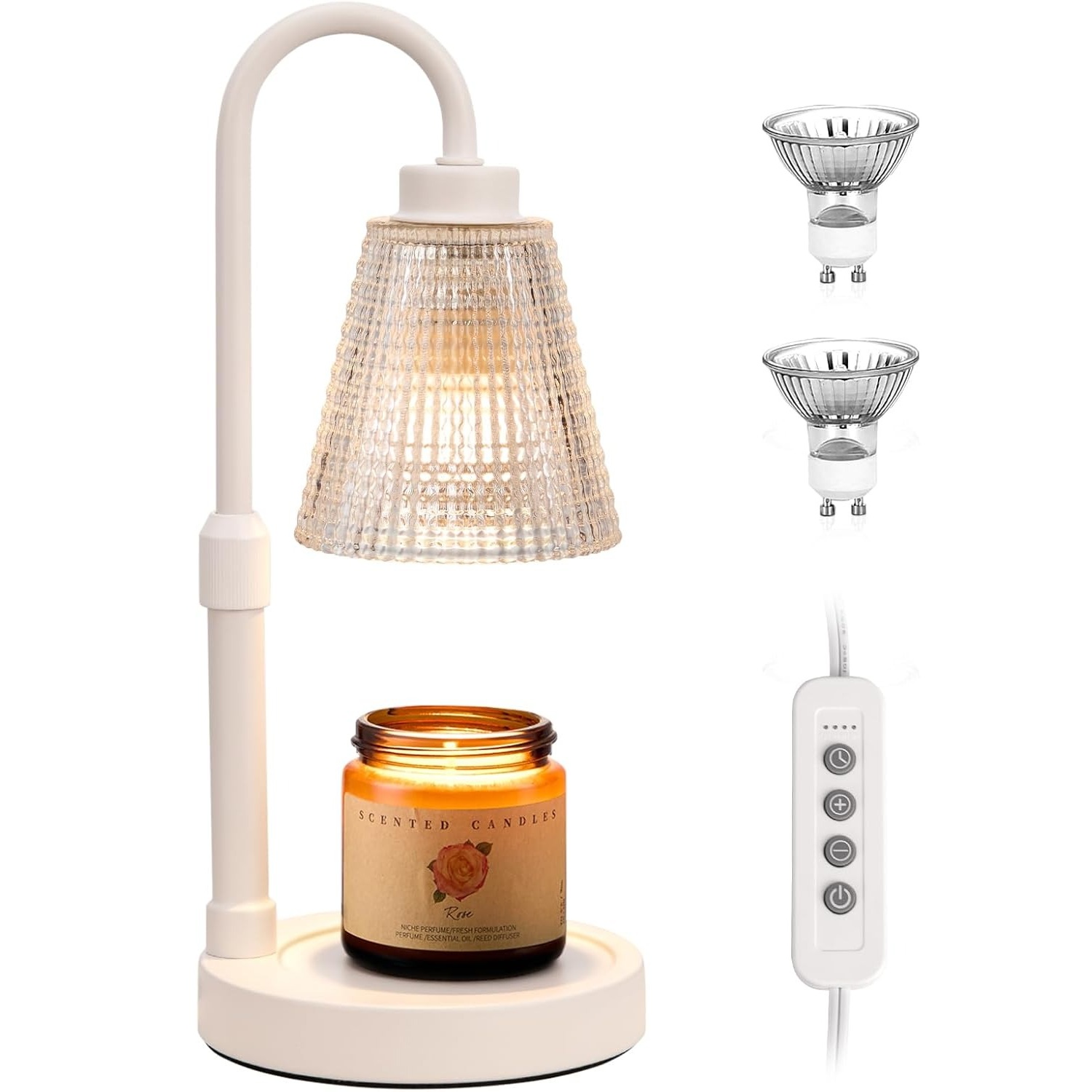 YearPeak Candle Warmer Lamp with Timer & Dimmable Light