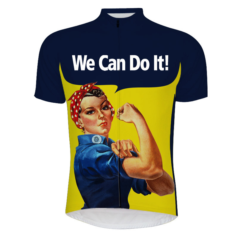 Cycling Best Women's Vintage Cycling Jersey – "We Can Do It!" Design & XS-3XL
