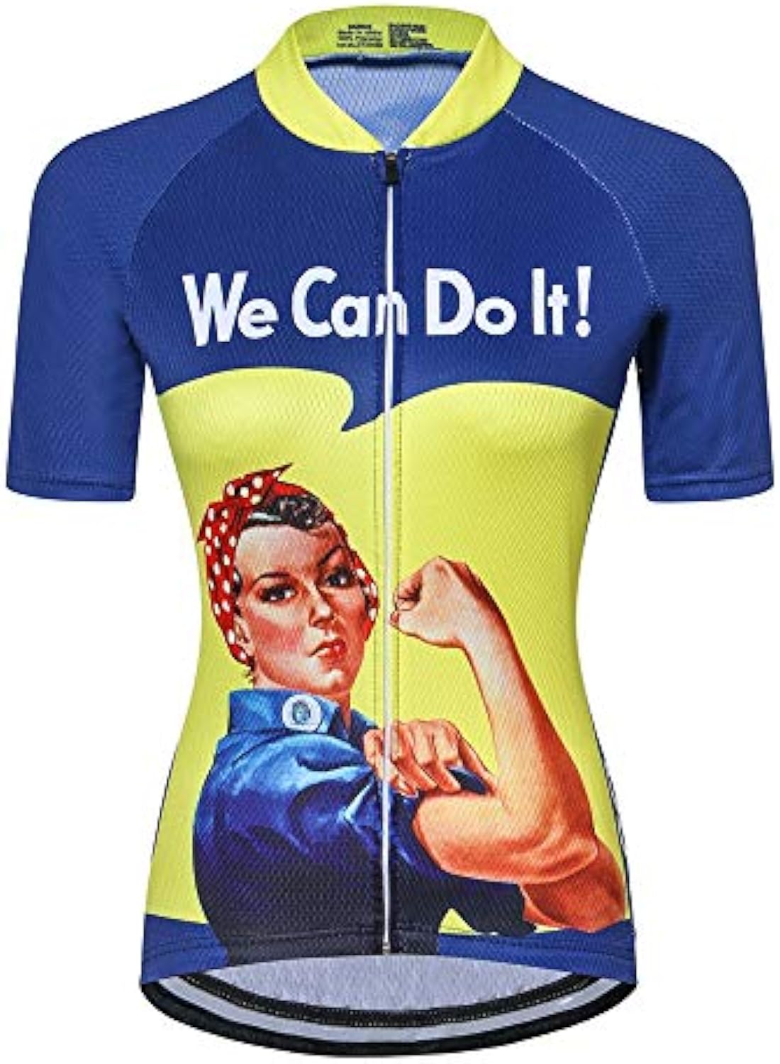 Cycling Best Women's Vintage Cycling Jersey – "We Can Do It!" Design & XS-3XL