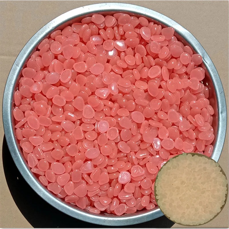 YearPeak Glow in The Dark Pebbles - 1000PCS Blue Luminous Garden Stones