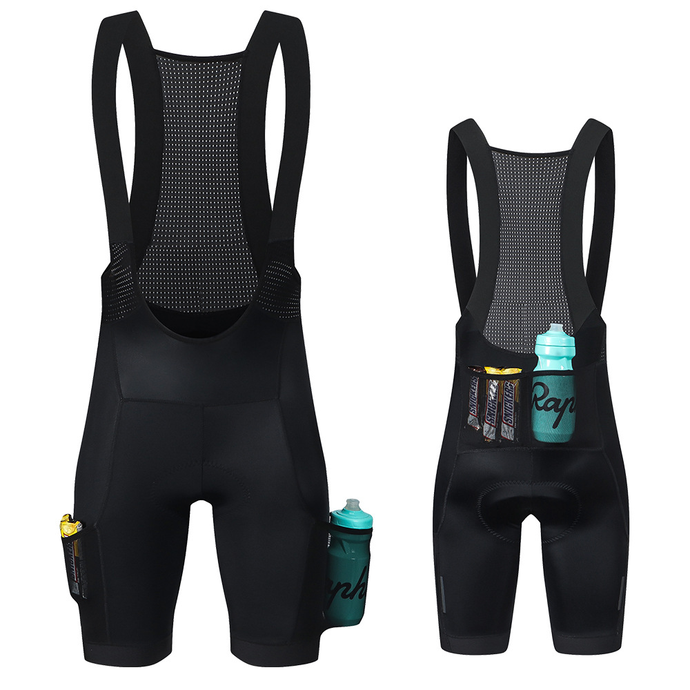 Cycling Best Men's 4D Padded Bib Shorts–pocket cycling pants, Reflective Cycling Gear