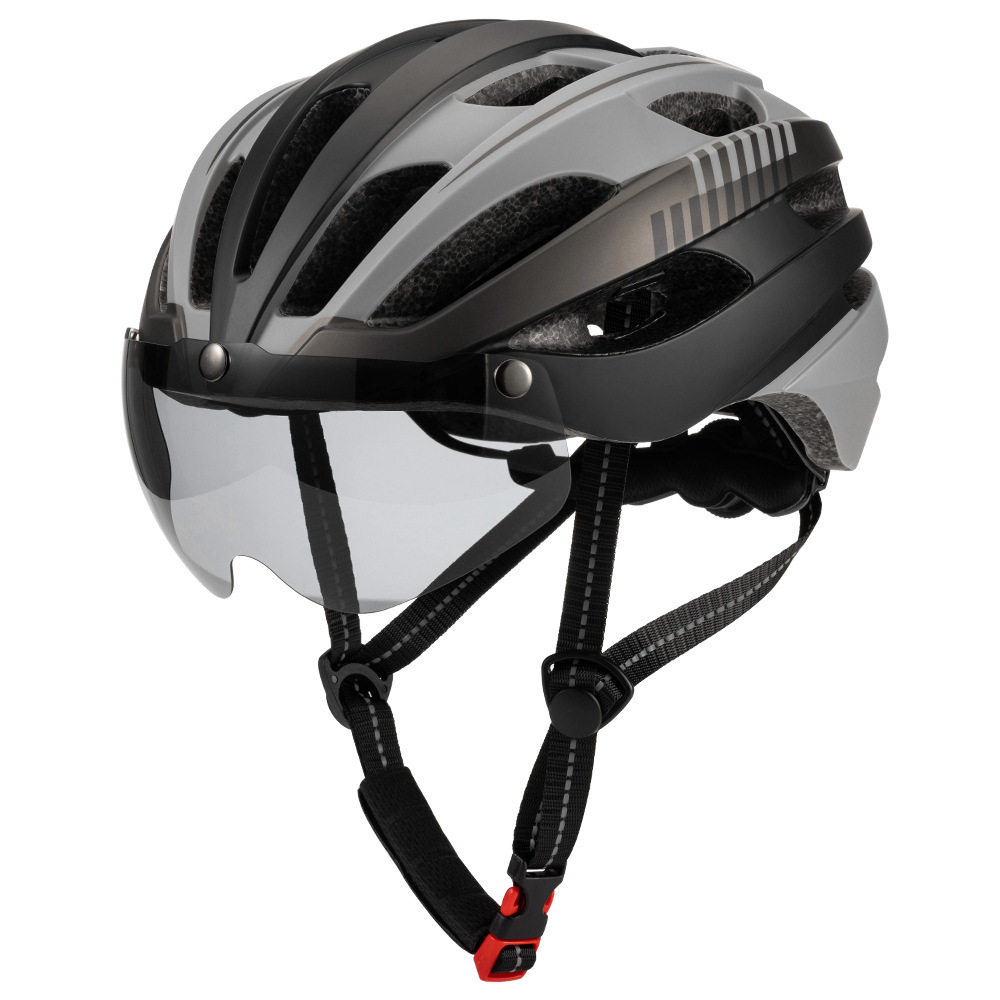 Cycling Best Bike Helmet with USB Light & Magnetic Goggles – UV Protection