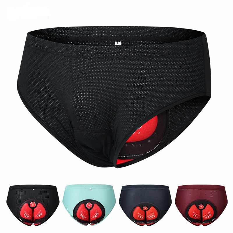 Cycling Best Men's Padded Cycling Underwear – Gel Comfort Bike Briefs