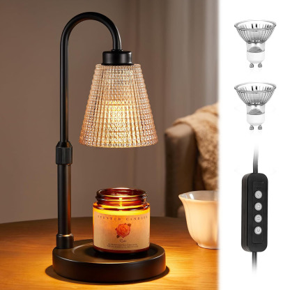 YearPeak Candle Warmer Lamp with Timer & Dimmable Light