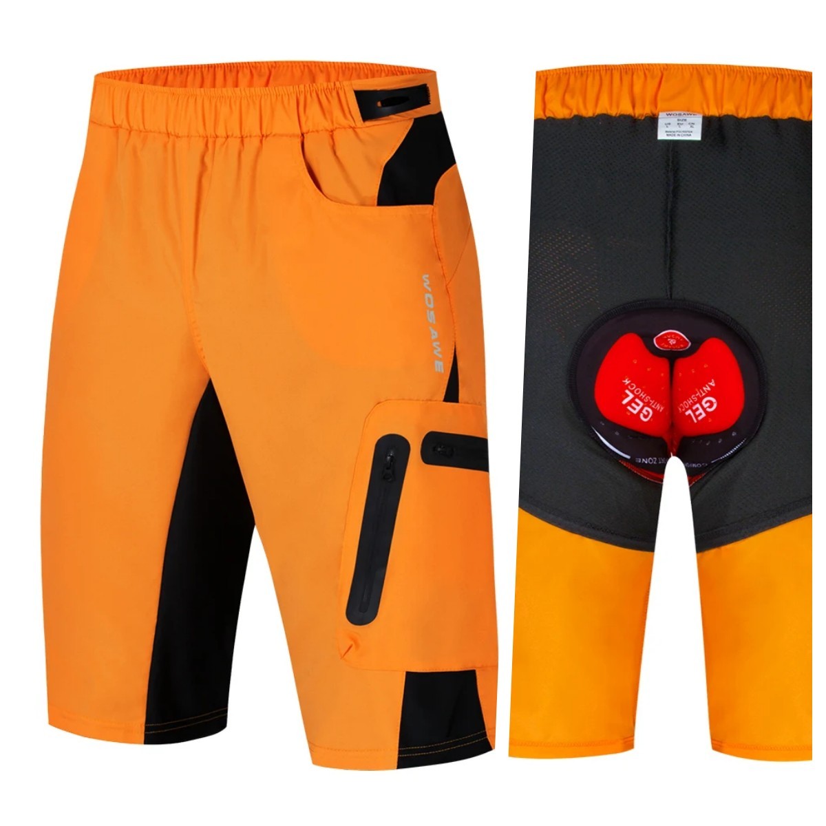 Cycling Best Men's Baggy Cycling Shorts Mountain Bottoms Padded Shorts