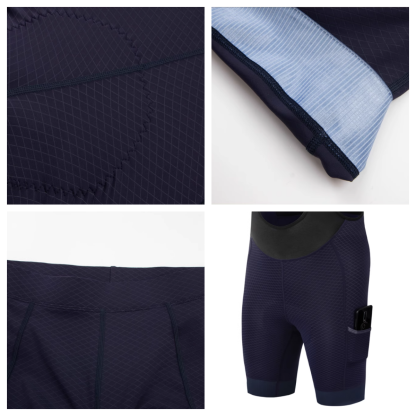 Cycling Best Men's Endurance Bib Shorts - Long Ride Comfort