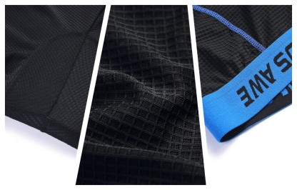 Cycling Best Men's 5D Padded MTB Shorts - Bike Undershorts (2-Pack)