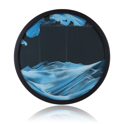 YearPeak Moving Sand Art Wall Decor - Rotating Illusion Sand Scene Picture Frame