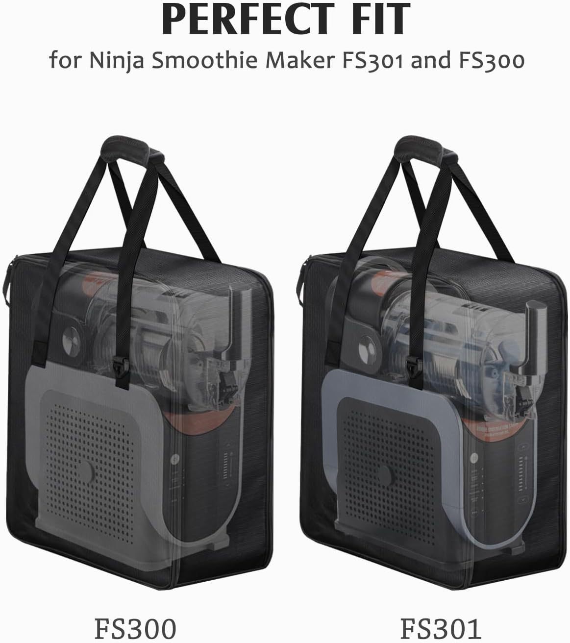YearPeak Protective Carrying Case for Ninja Slushie Machine FS301/FS300