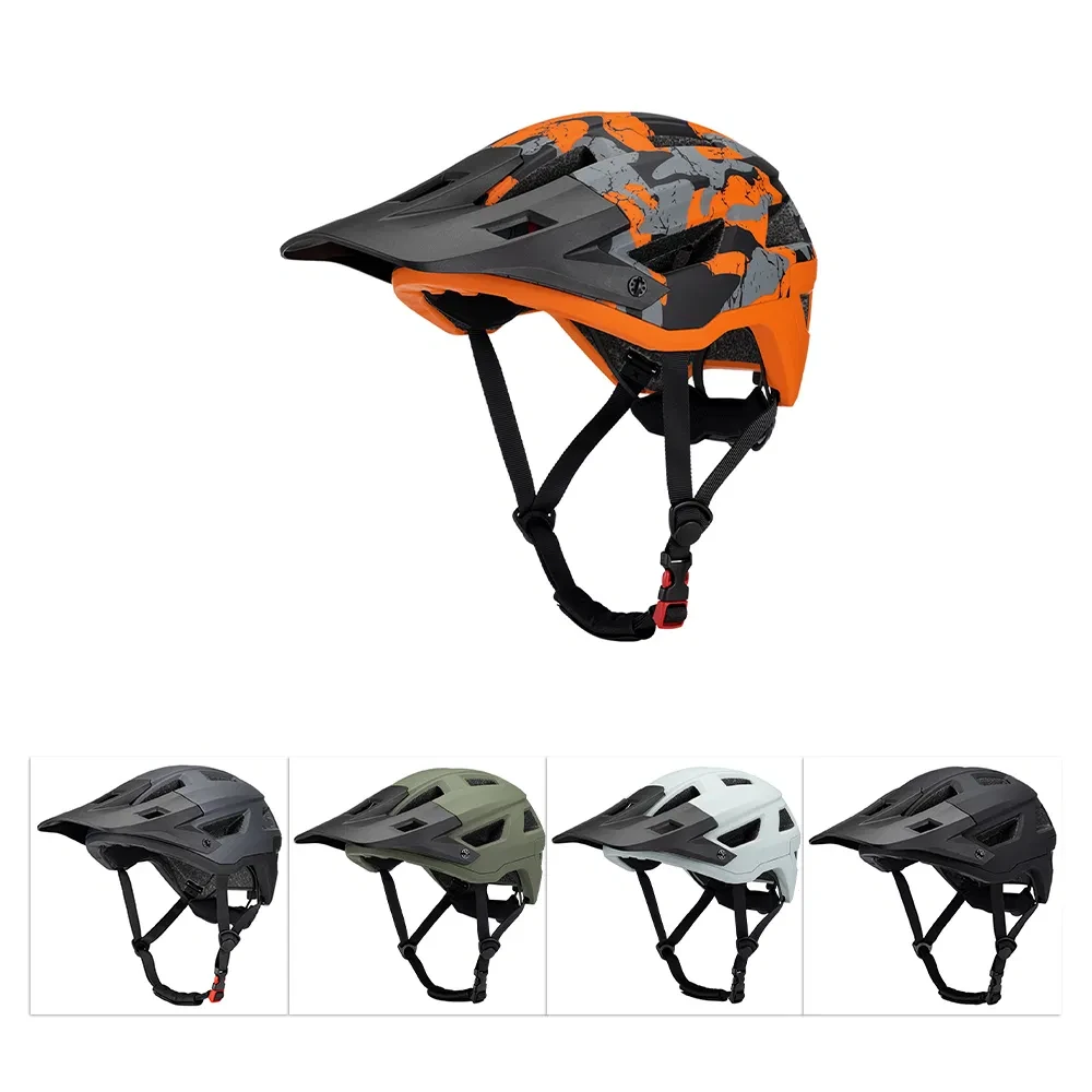 Cycling Best Dual-Mold MTB Helmet - Lightweight CE-Certified Bike Helmet with Visor 