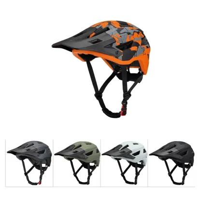 Cycling Best Dual-Mold MTB Helmet - Lightweight CE-Certified Bike Helmet with Visor 