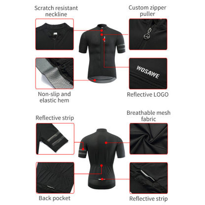 Cycling Best Men's Quick-Dry Cycling Jersey & Padded Shorts Set