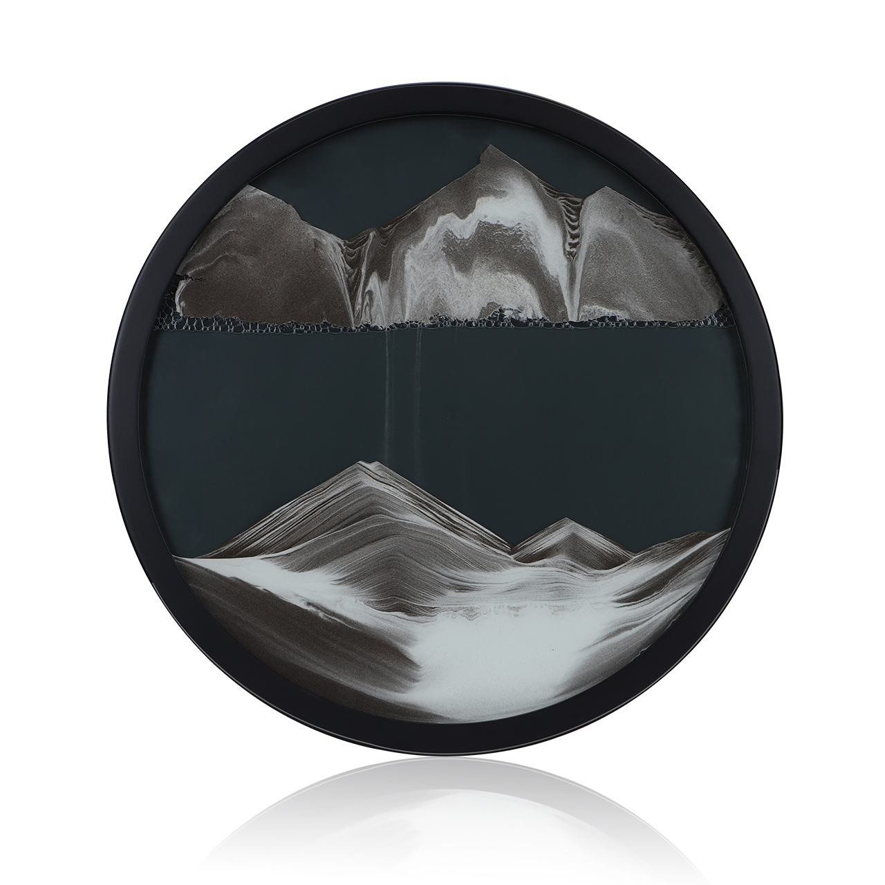 YearPeak Moving Sand Art Wall Decor - Rotating Illusion Sand Scene Picture Frame