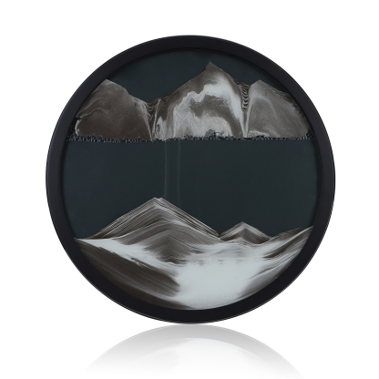 YearPeak Moving Sand Art Wall Decor - Rotating Illusion Sand Scene Picture Frame