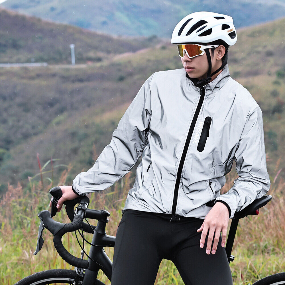 Cycling Best Men's sports Reflective Jacket High Visibility, Waterproof