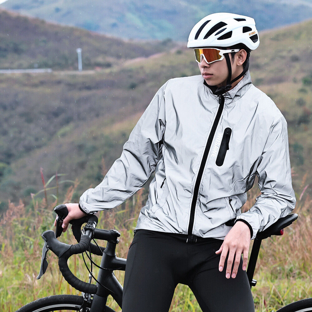 Cycling Best Men's sports Reflective Jacket High Visibility, Waterproof