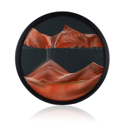 YearPeak Moving Sand Art Wall Decor - Rotating Illusion Sand Scene Picture Frame