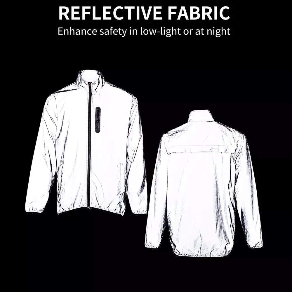 Cycling Best Men's sports Reflective Jacket High Visibility, Waterproof