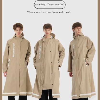 Cycling Best outdoor Motorcycle Raincoat with Unisex & Ventilation