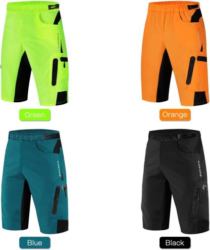 Cycling Best Men's Baggy Cycling Shorts Mountain Bottoms Padded Shorts