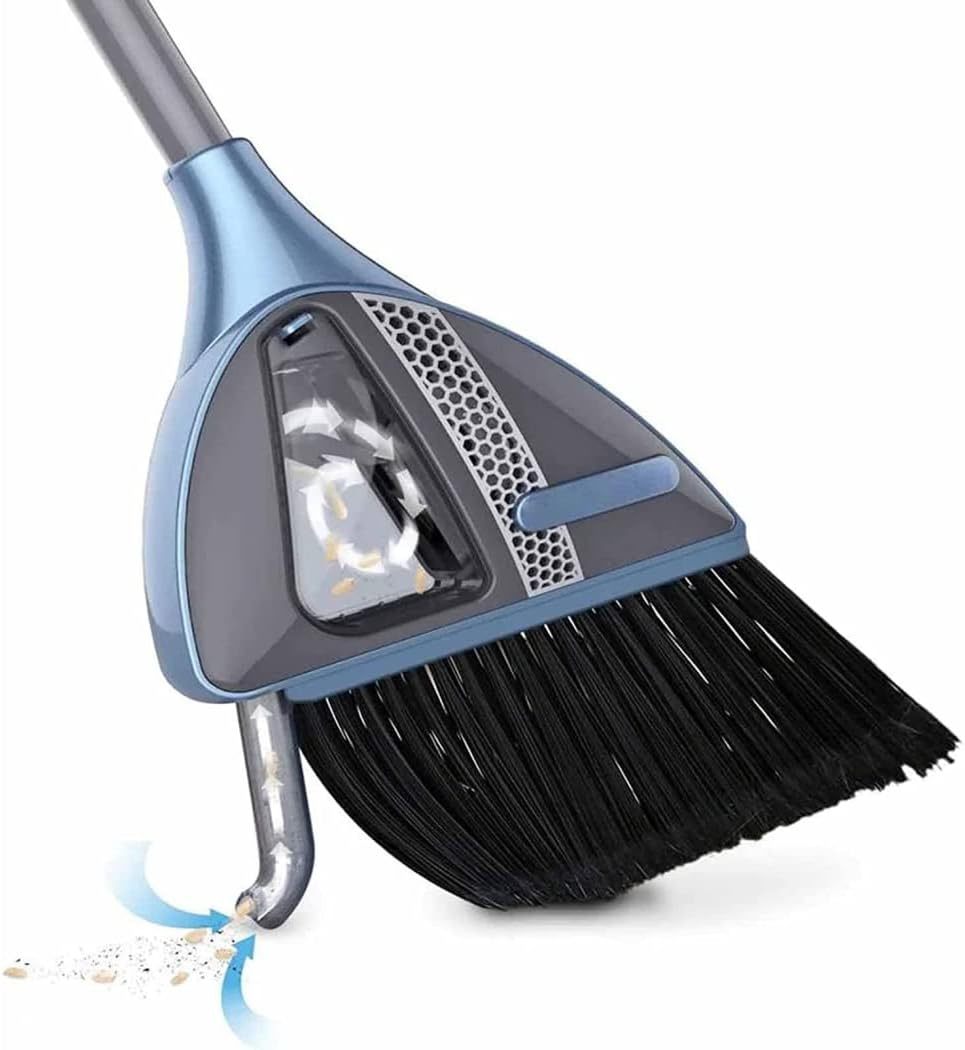 YearPeak 2-in-1 Cordless Vacuum Sweeper - USB Rechargeable Stick Broom Cleaner