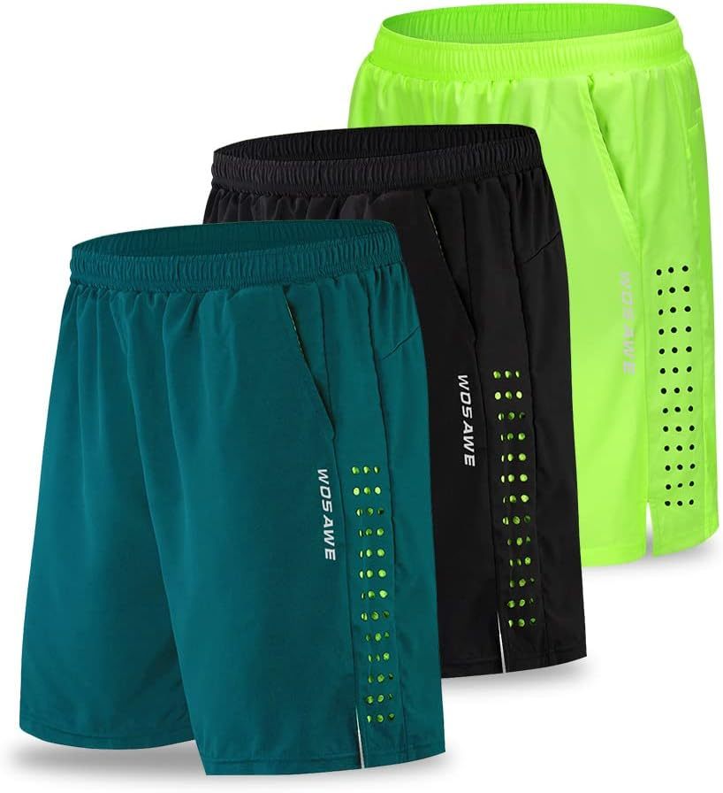 Cycling Best Men's MTB Gel-Padded Shorts with Mesh Liner