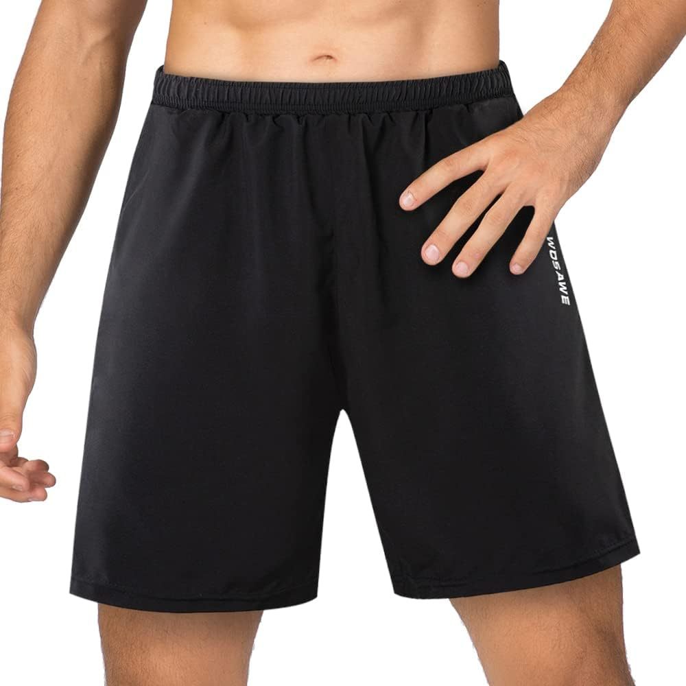 Cycling Best Men's MTB Gel-Padded Shorts with Mesh Liner