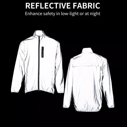 Cycling Best Men's sports Reflective Jacket High Visibility, Waterproof