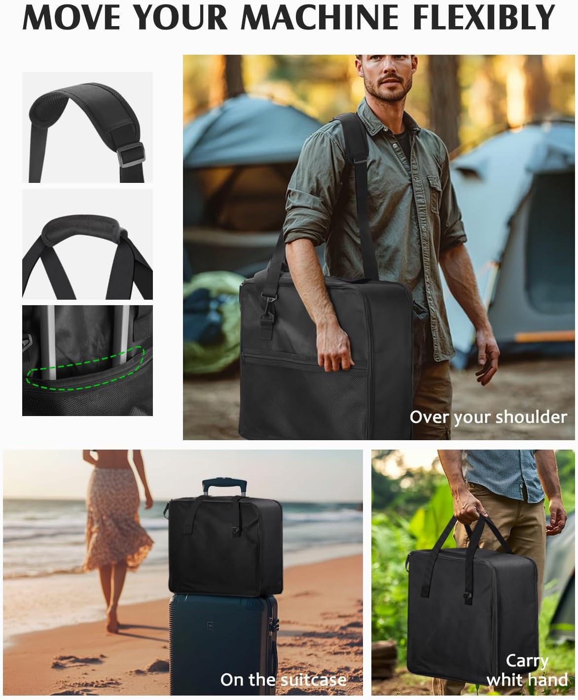 YearPeak Protective Carrying Case for Ninja Slushie Machine FS301/FS300