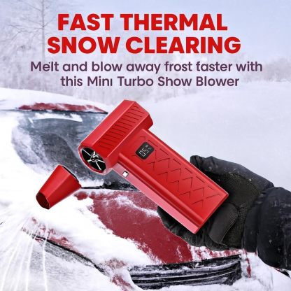YearPeak 130K RPM Turbo Snow Blower for Car & Home Cleaning
